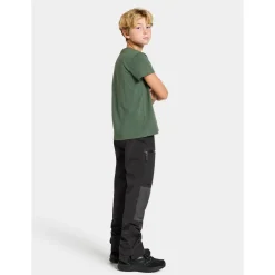 Didriksons - Kid's Svalört Pant - Regenhose Black Hot
