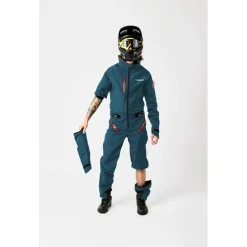 dirtlej Fahrradbekleidung|Hosen-- Dirtsuit SFD Edition - Radeinteiler Greenblue Cherry