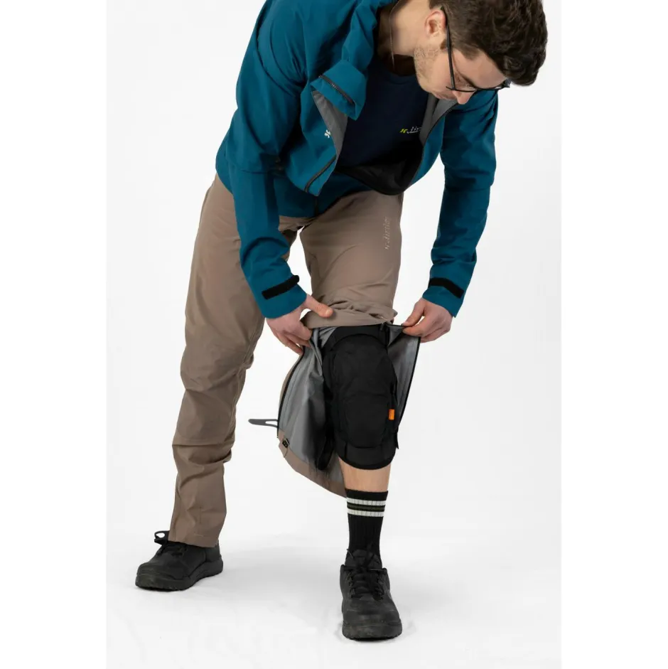 dirtlej Fahrradbekleidung|Radhosen-- Trailscout Waterproof Long - Radhose Dark Dust Grey