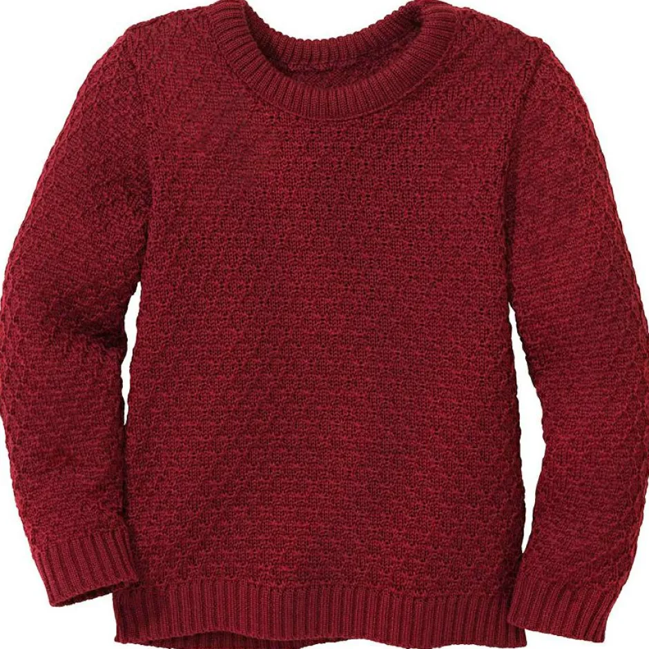 disana Pullover & Hoodies|Alltagsbekleidung-- Kid's Aran-Pullover - Wollpullover