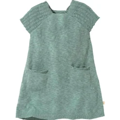 - Kid's Leinen-Strickkleid - Kleid < disana
