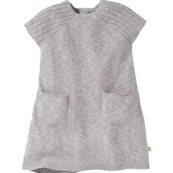 - Kid's Leinen-Strickkleid - Kleid < disana