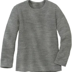 - Kid's Wabenstrick-Pullover - Wollpullover < disana Hot
