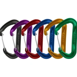 DMM Karabiner & Express-Sets|Schnappkarabiner-- Phantom Wire Colour 6 Pack - Schnappkarabiner Assorted
