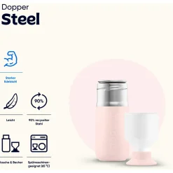 Dopper Trinkflaschen|Outdoor-Küche-- Steel - Trinkflasche