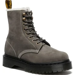 Dr. Martens - Women's 1460 Pascal Bex FL - Winterschuhe Gunmetal Milled Nubuck Wp Hot