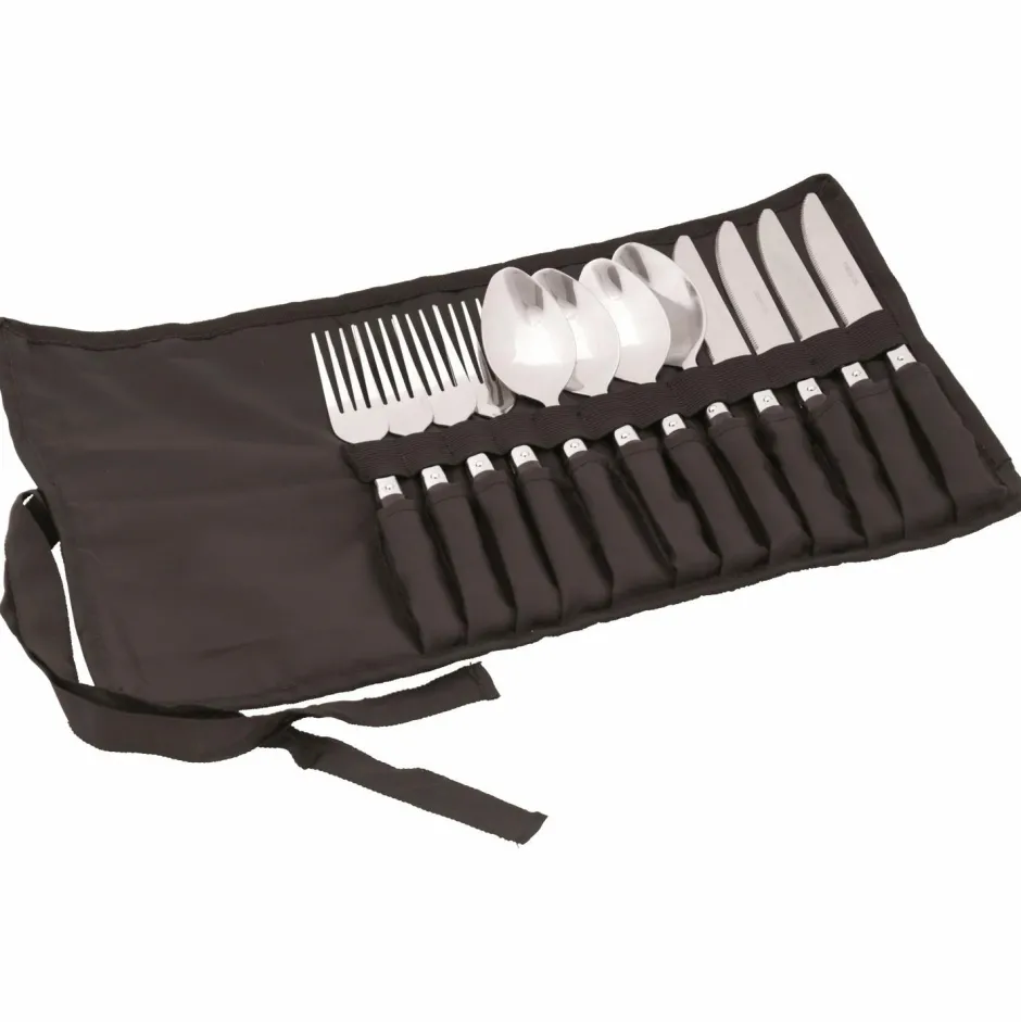 Easy Camp Outdoor-Küche|Töpfe & Geschirr-- Family Cutlery - Besteck-Set Black