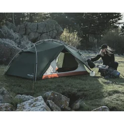 Easy Camp Trekkingzelte|Trekkingausrüstung-- Rago 2 - 2-Personen Zelt Dark Green