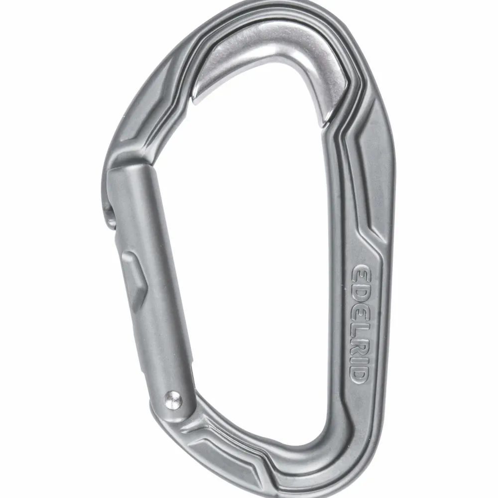 Edelrid - Bulletproof Straight II - Schnappkarabiner Slate Clearance