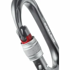 Edelrid Karabiner & Express-Sets-- Kiwi Screw - Schraubkarabiner Anthracite
