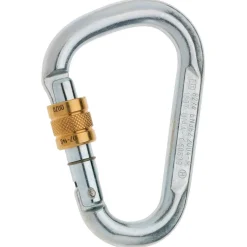 Edelrid Karabiner & Express-Sets|Hms-Karabiner-- Steel HMS Screw - Stahlkarabiner Silver