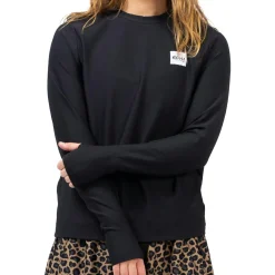 - Woen' Vera ooe Fit Rib Top - ongeeve < Eivy Hot