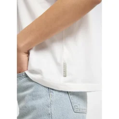 ELBSAND - Women's Livi - T-Shirt Cloud White / Mulitcolor Clearance