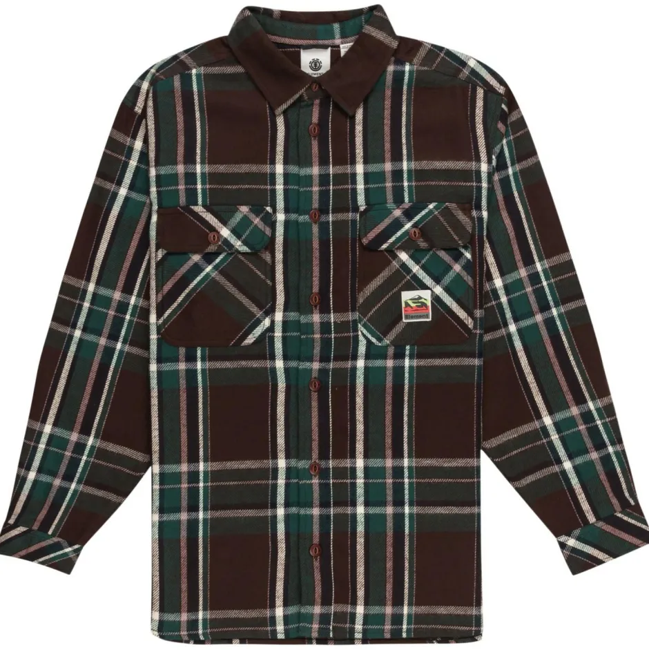 Element Shirts, Hemden & Longsleeves|Alltagsbekleidung-- Hueco Classic Long Sleeve - Hemd