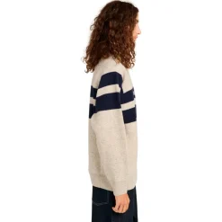 Element Pullover & Hoodies|Alltagsbekleidung-- 2000s Rib Crew - Wollpullover Oat Milk