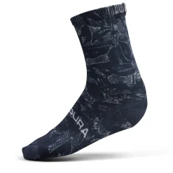 Endura - Grid Floral LTD Print Sock - Radsocken Online