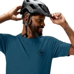 Endura - Loop S/S Tech Tee - Radtrikot Brick Red New