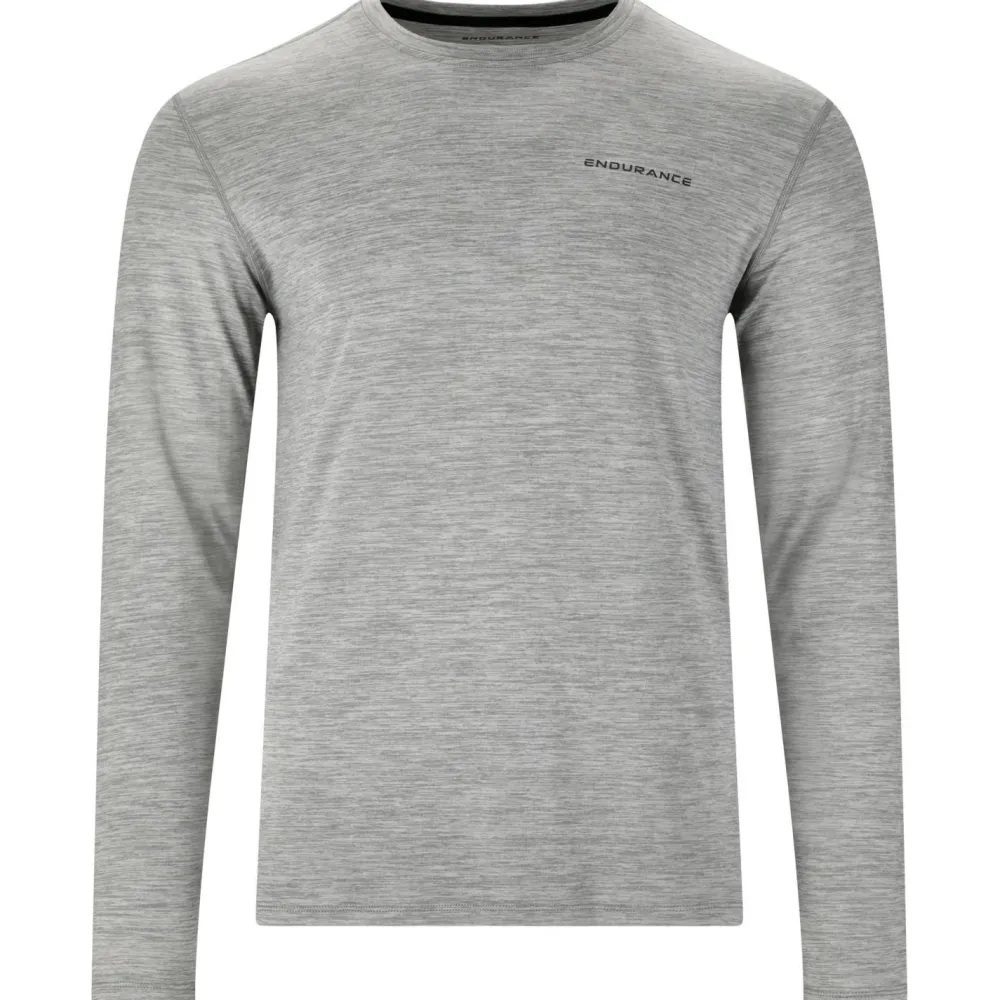 ENDURANCE - Abdon Melange L/S Tee - Funktionsshirt Best