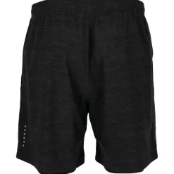 ENDURANCE Laufbekleidung|Hosen-- Vanclause Melange 2-In-1 Shorts - Laufshorts Black Melange