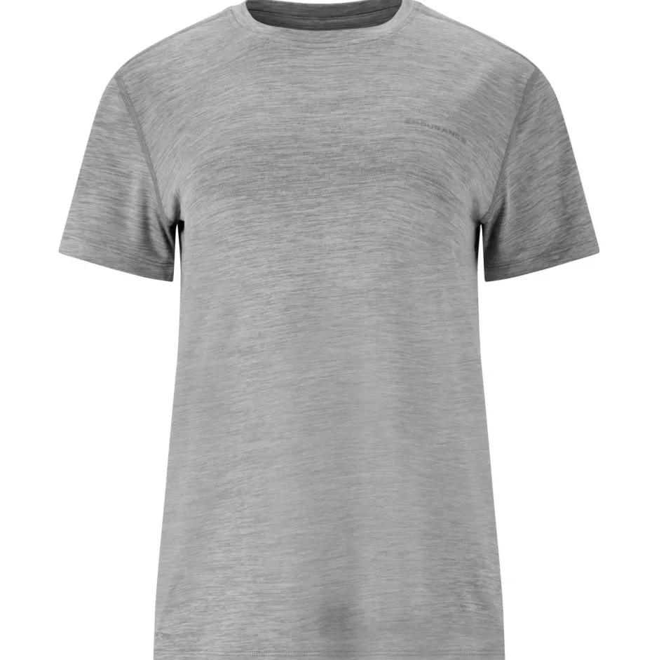 ENDURANCE - Women's Alvaly Melange S/S Tee - Funktionsshirt