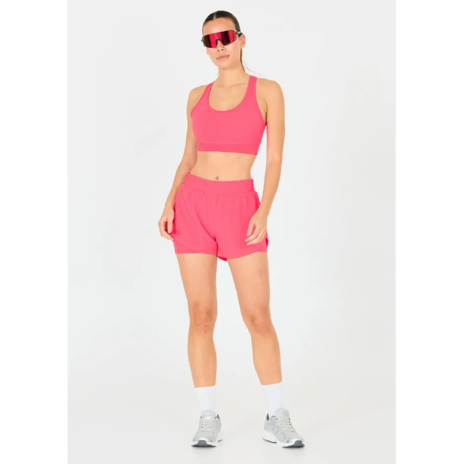 ENDURANCE Laufbekleidung|Hosen-- Women's Yarol 2-in-1 Shorts - Laufshorts Black