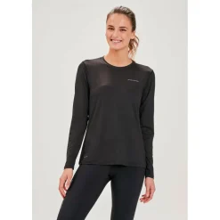 ENDURANCE Laufbekleidung|Shirts, Hemden & Longsleeves-- Women's Yonan V2 Performance L/S Tee - Laufshirt Black