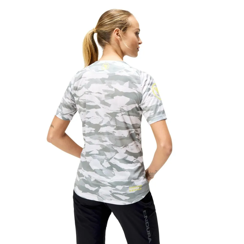 - Woen' ountain Cao TD Printed / Tee - Radtrikot < Endura Clearance
