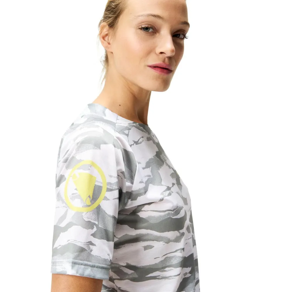 - Woen' ountain Cao TD Printed / Tee - Radtrikot < Endura Clearance