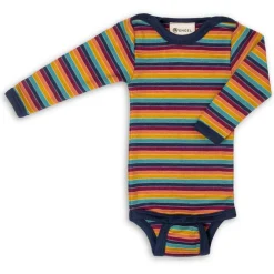 Engel - Baby Body L/S mit Druckknöpfen geringelt Outlet