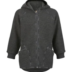 Engel - Baby-Jacke mit Kapuze und Reißverschluß - Wolljacke