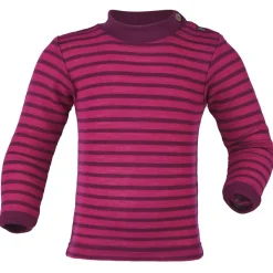 - Baby-Shirt L/S geringelt - Merinounterwäsche < Engel Online