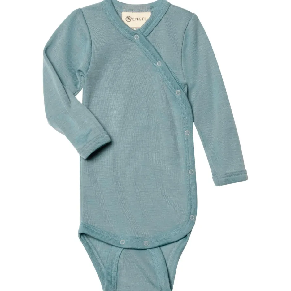 Kinder Engel - Kid's Wickelbody L/S - Merinounterwäsche