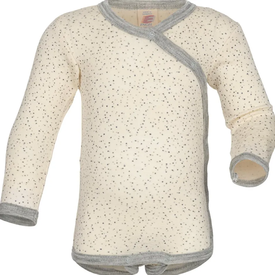 Kinder Engel - Kid's Wickelbody L/S - Merinounterwäsche