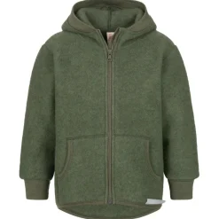 Kinder Engel - Kinder Kapuzenjacke Wollfleece - Wolljacke
