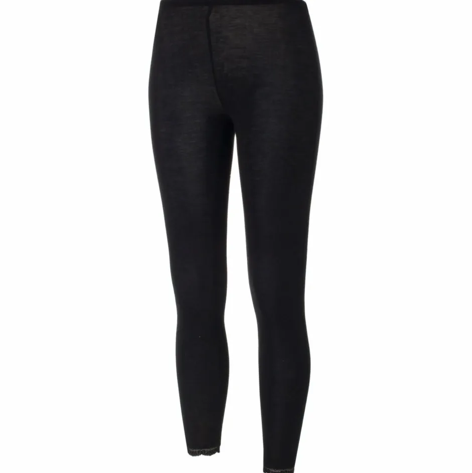Engel - Women's Leggings mit Spitze - Merinounterwäsche