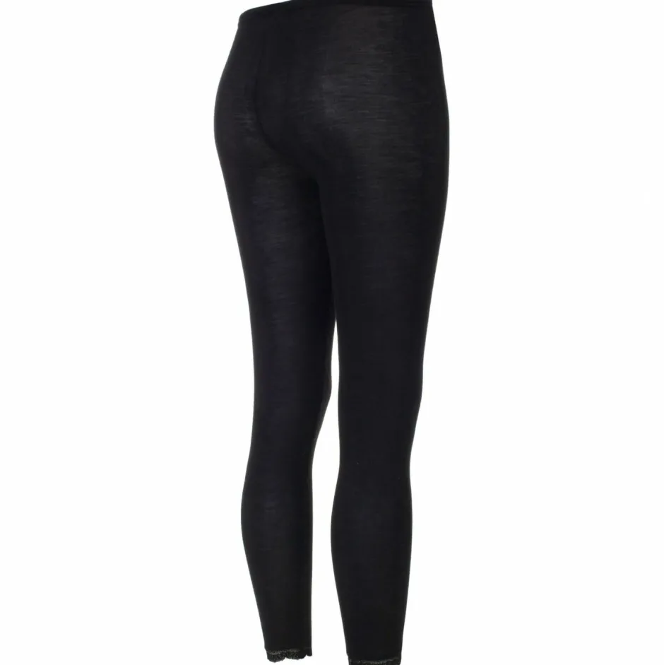 Engel - Women's Leggings mit Spitze - Merinounterwäsche