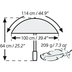 EuroSchirm - Swing Liteflex - Regenschirm