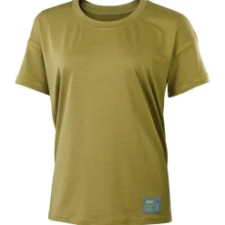 Evoc Fahrradbekleidung|Radtrikots-- Women's T-Shirt Dry - Radtrikot Steel / Sunflower