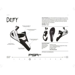 Evolv Kletterschuhe|Klettschuhe-- Defy - Kletterschuhe Grey / Black