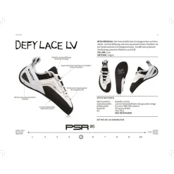 Evolv - Defy Lace LV - Kletterschuhe Grey / White Best