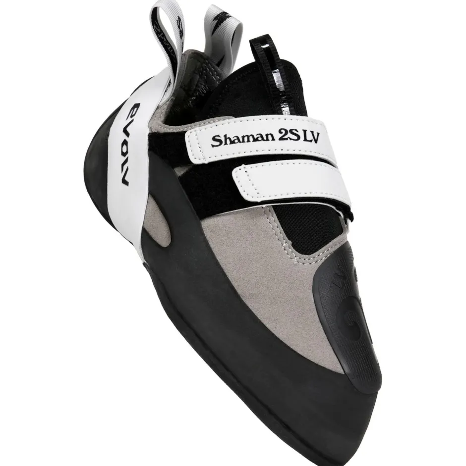 Evolv Kletterschuhe|Klettschuhe-- Shaman 2S LV - Kletterschuhe Deb Gray / White