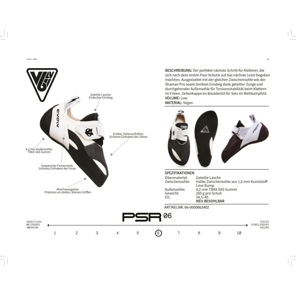- Women's V6 LV - Kletterschuhe < Evolv Best