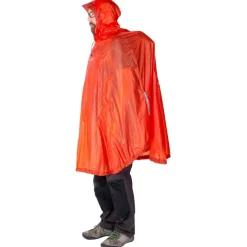 Exped Trekkingbekleidung|Fahrradbekleidung-- Bike + Hike Poncho UL - Poncho Dark Lava