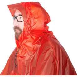 Exped Trekkingbekleidung|Fahrradbekleidung-- Bike + Hike Poncho UL - Poncho Dark Lava