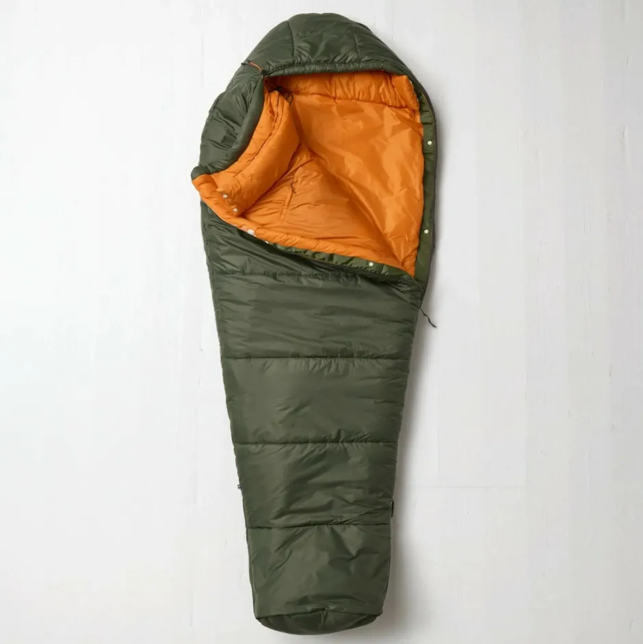 Fju00e4llru00e4ven Trekkingausrüstung|Kunstfaserschlafsäcke-Fjällräven - Abisko Three Season XL - Kunstfaserschlafsack Olive