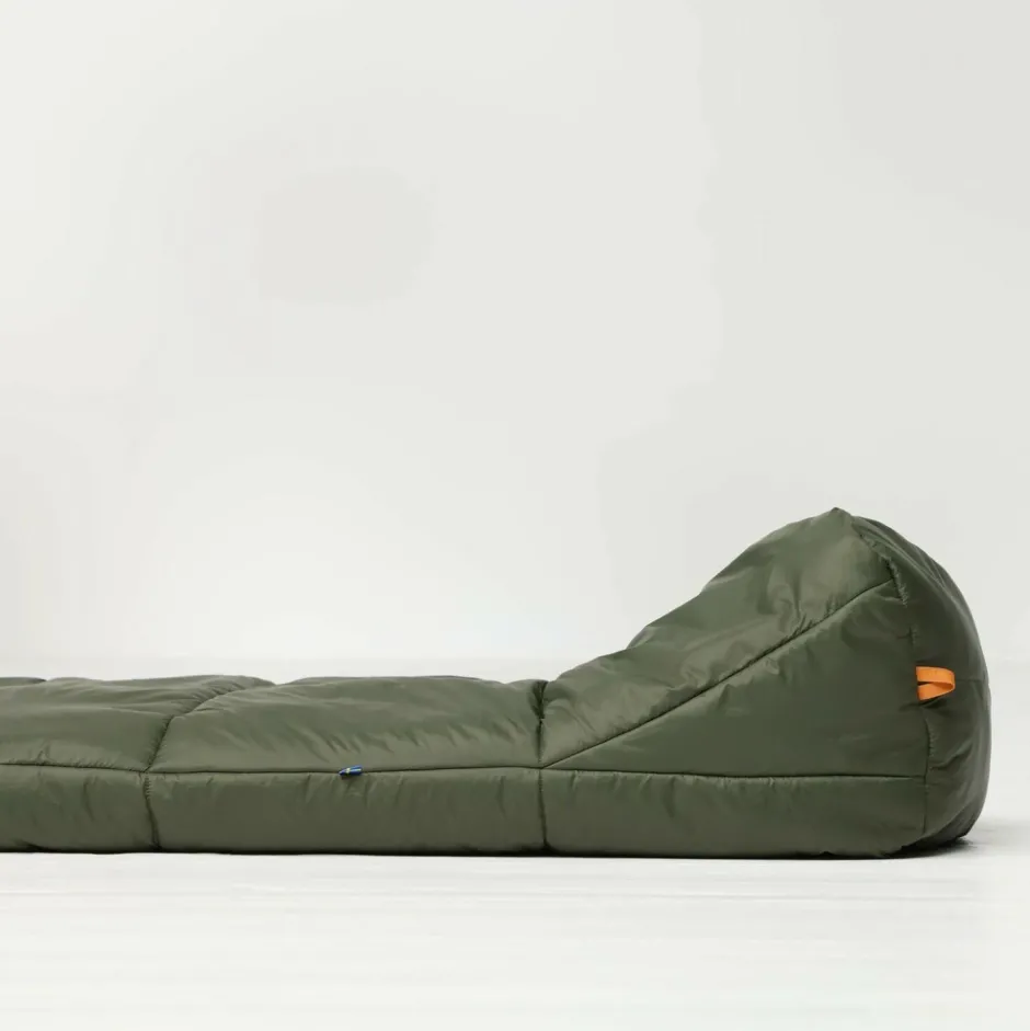 Fju00e4llru00e4ven Trekkingausrüstung|Kunstfaserschlafsäcke-Fjällräven - Abisko Three Season XL - Kunstfaserschlafsack Olive