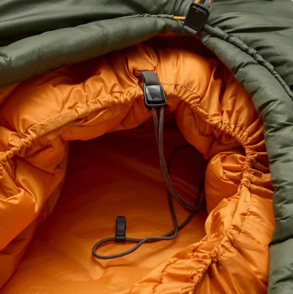 Fju00e4llru00e4ven Trekkingausrüstung|Kunstfaserschlafsäcke-Fjällräven - Abisko Three Season XL - Kunstfaserschlafsack Olive