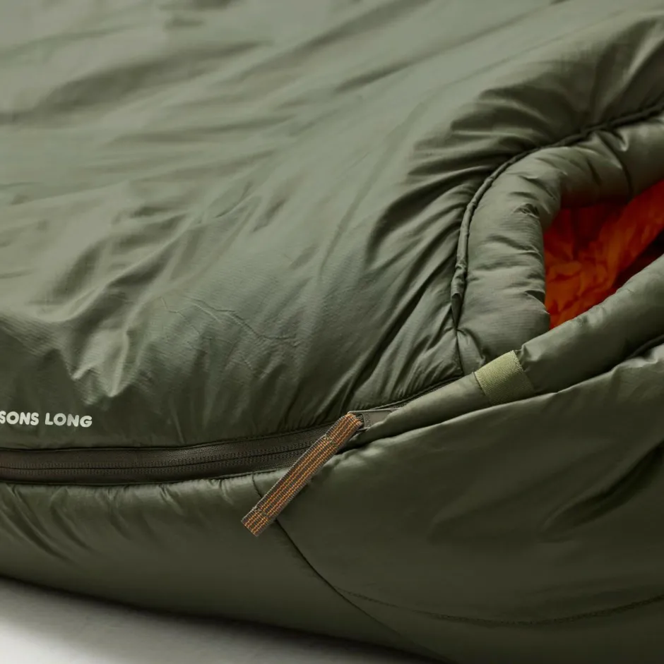 Fju00e4llru00e4ven Trekkingausrüstung|Kunstfaserschlafsäcke-Fjällräven - Abisko Three Season XL - Kunstfaserschlafsack Olive