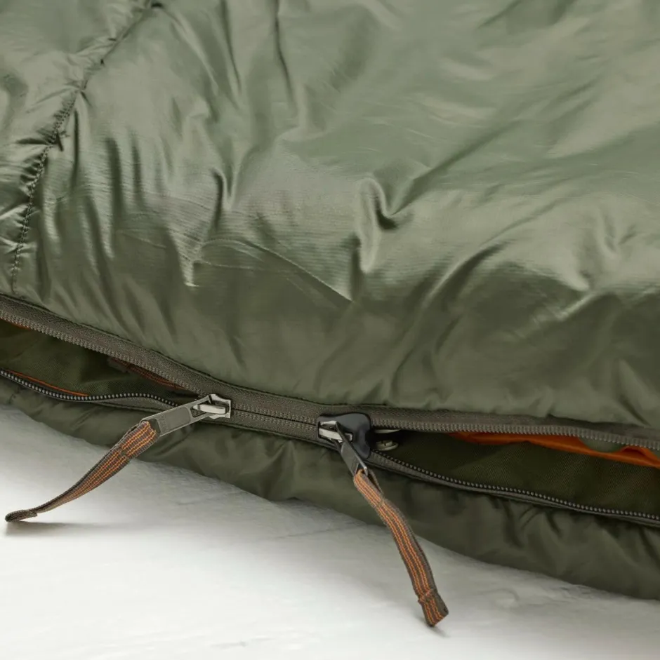 Fju00e4llru00e4ven Trekkingausrüstung|Kunstfaserschlafsäcke-Fjällräven - Abisko Three Season XL - Kunstfaserschlafsack Olive