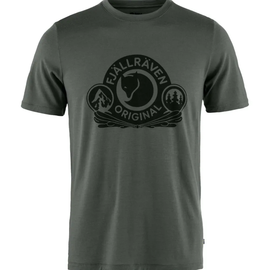 Fju00e4llru00e4ven Trekkingbekleidung|T-Shirts-Fjällräven - Abisko Wool Classic S/S - Merinoshirt